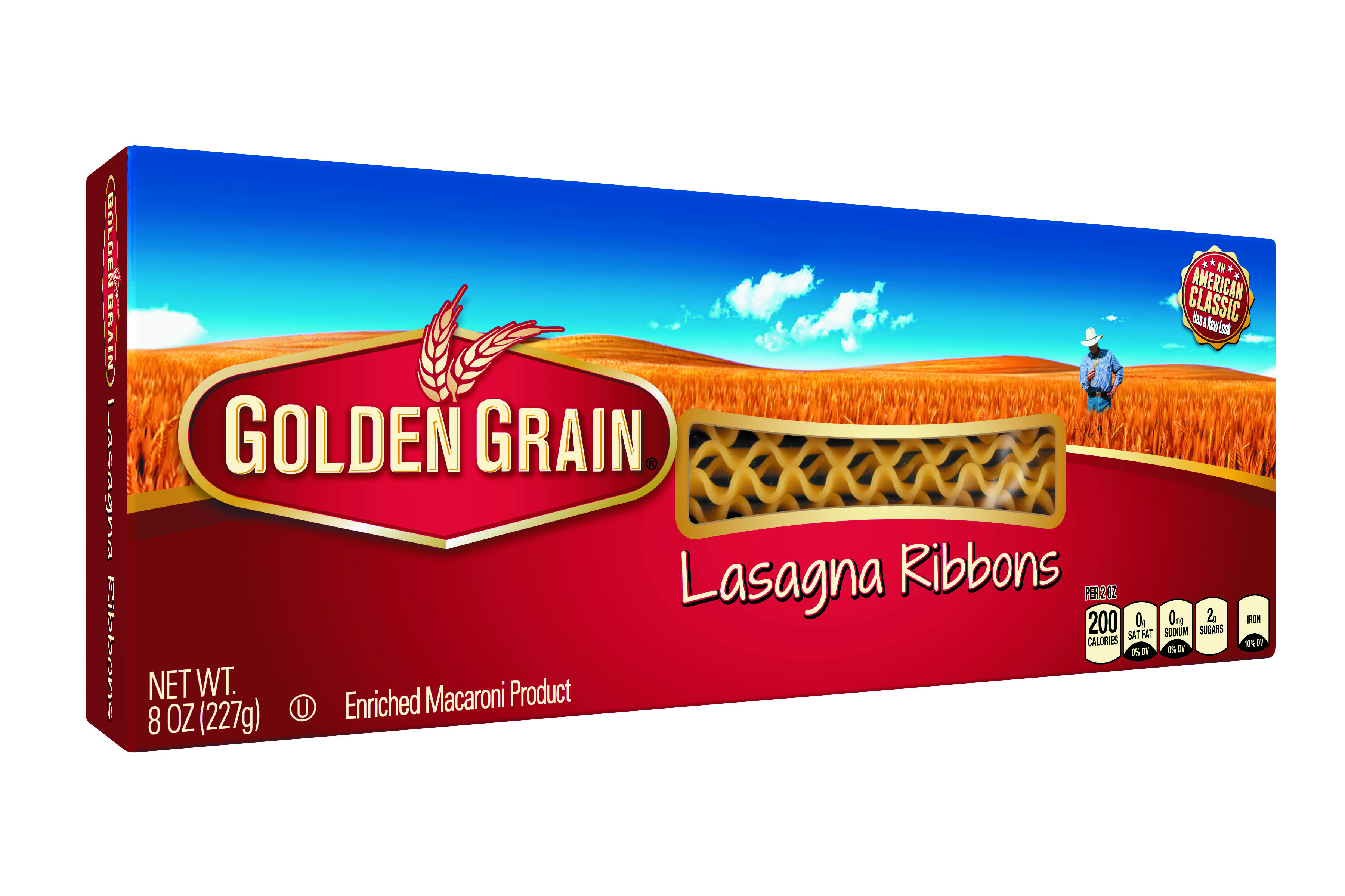 8oz-Lasagna-Ribbons 100% Semolina