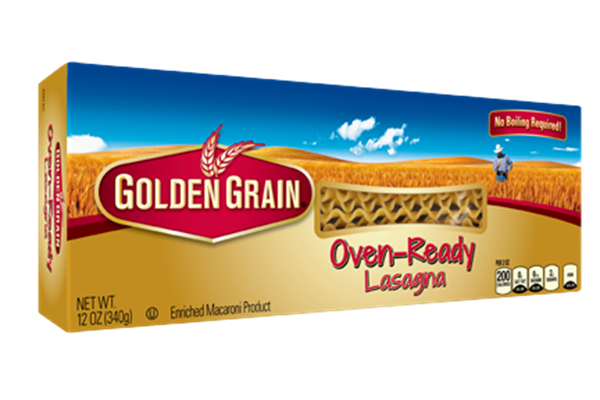 12oz-Oven-Ready-Lasagna-2 100% Semolina