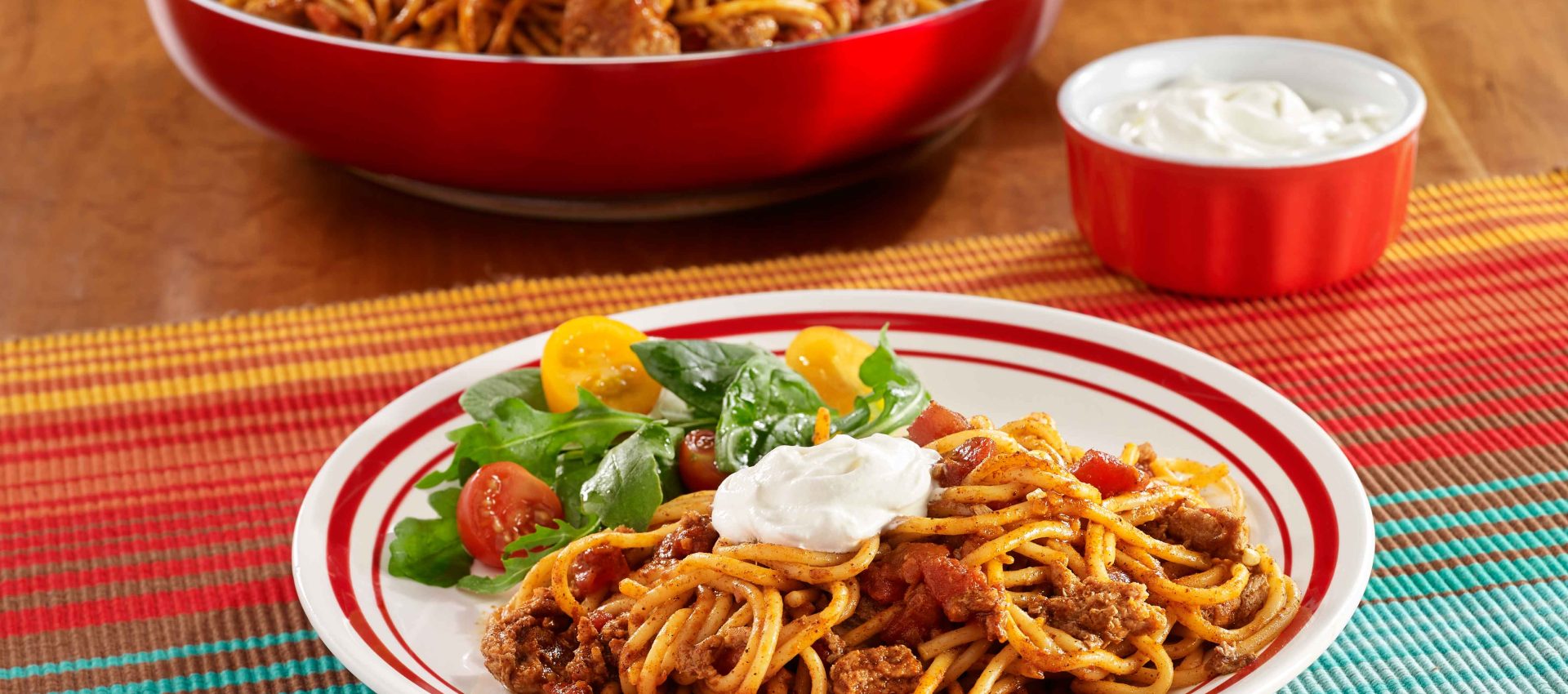Taco-Spaghetti-Skillet-2-1920x850 Taco Spaghetti Skillet