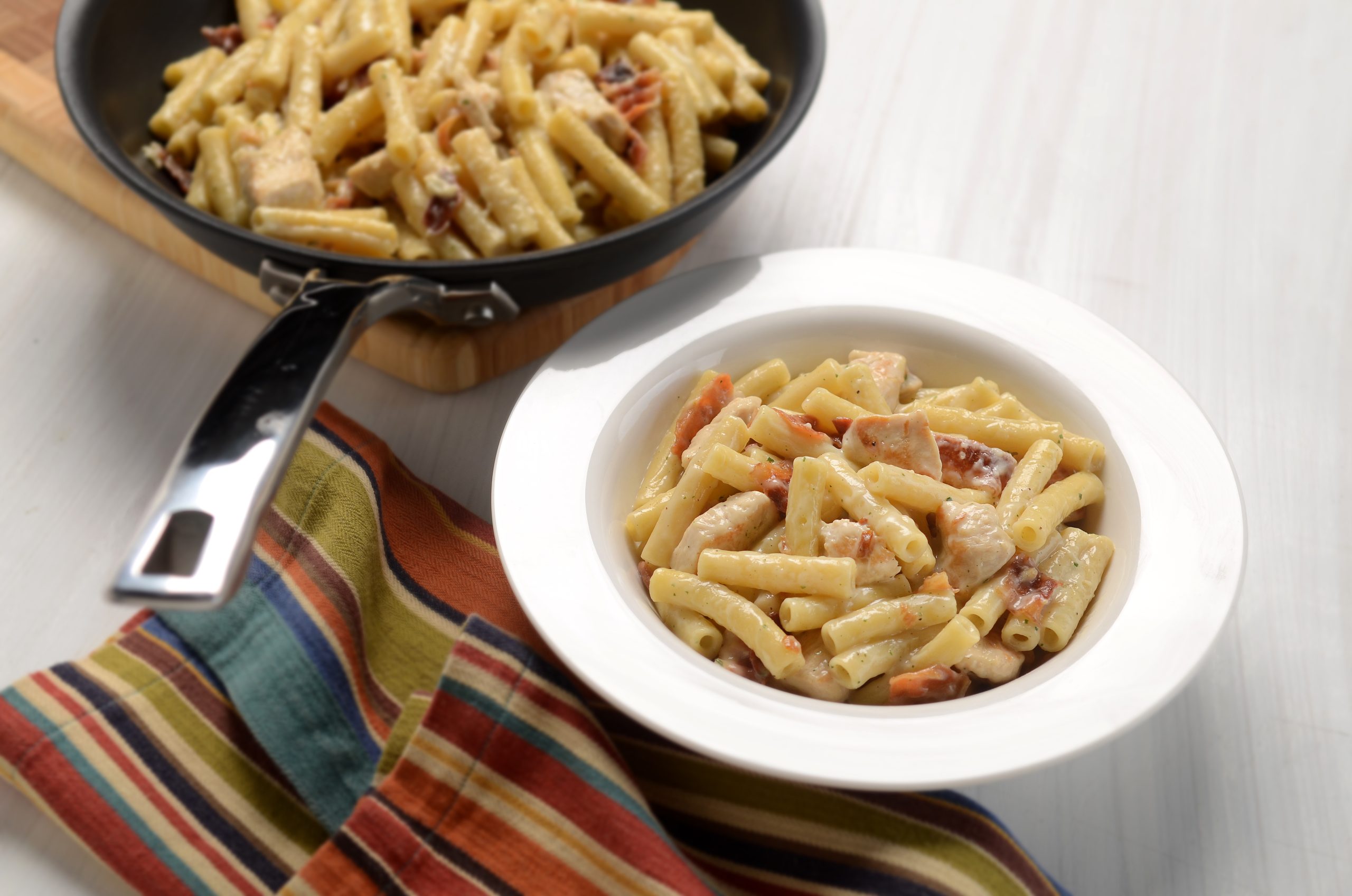 Bacon Ranch Chicken and Pasta Skillet - Golden Grain Recipes | Golden Grain Pasta