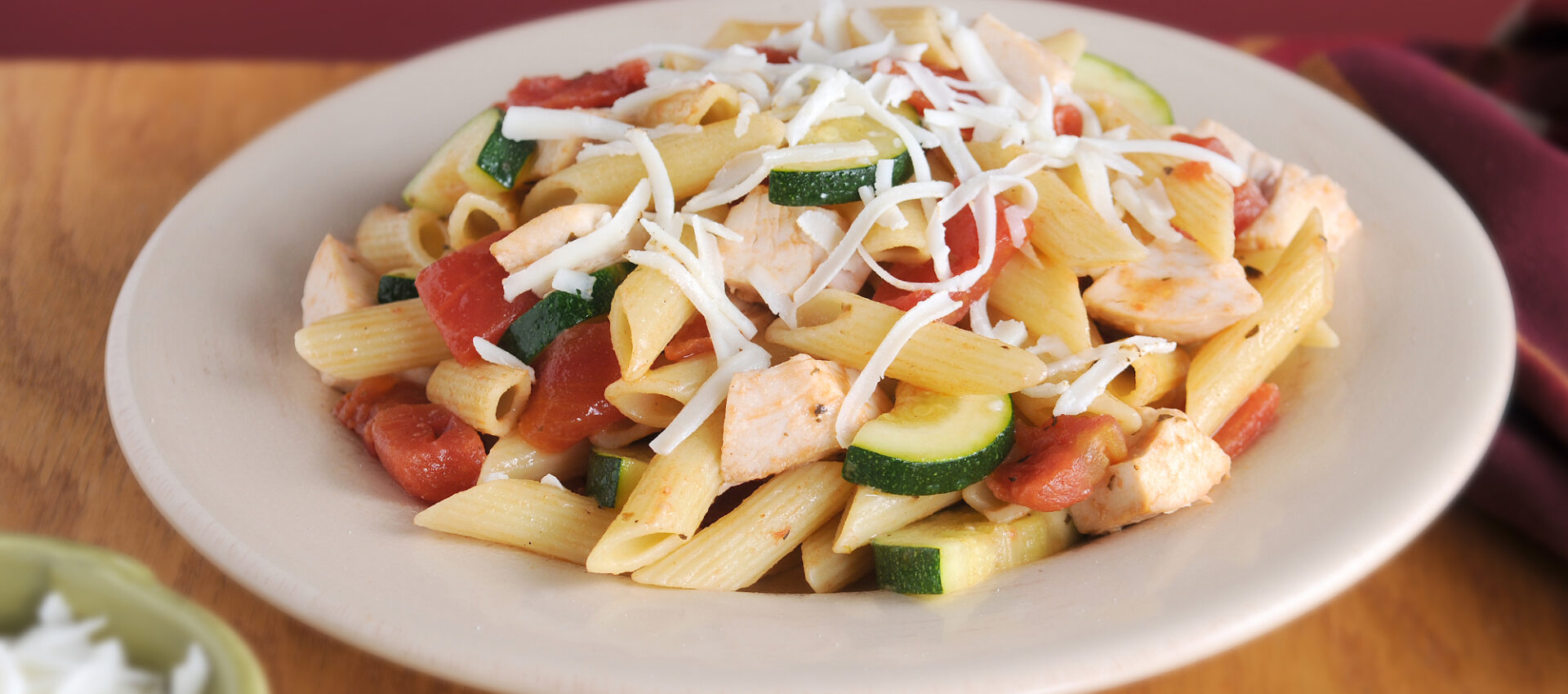 Fresh-Chicken-Penne-1-GP-1-1920x850 Penne with Garden Zucchini and Chicken